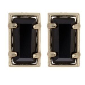 Kendra Scott black Paola earrings NWT